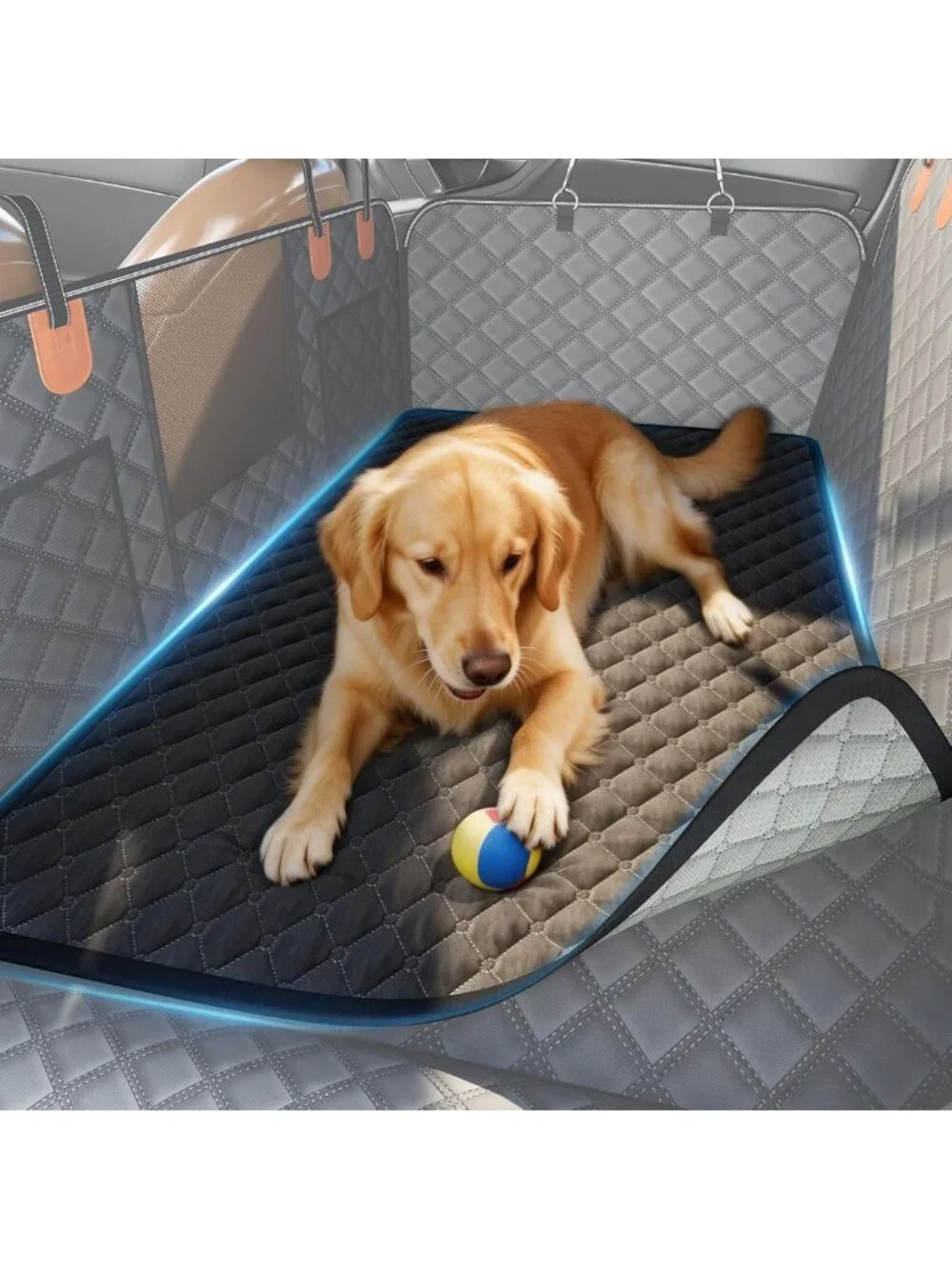 Waterproof Multi-Purpose Dog Mat for Car, Sofa & Outdoor | Non-Slip Pet Bed